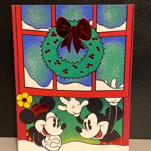 Walt Disney Vtg Christmas Cards 10 cards